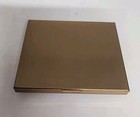 Vintage Gold Tone Compact With Mirror  Original Puff And Powder