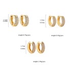 Cz Zircon Huggie Hoop Earrings Women Thin Cartilage Ear Piercing Jewelry