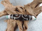 Antique 7 Eyes Tibetan Agate Dzi Bead For Necklace Pendant Bracele Gzi Bead J