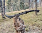 Survival Jungle Machete Sword Handmade Carbon Steel Blade  hunting Sword Camping