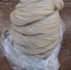 Light Fawn Navajo Churro Lamb s Wool Pin Drafted Roving 8 Oz  Is Clean And Soft