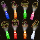 24pcs Party Favors Led Finger Lights  Glow In The Dark Light Up Toys Gifts Bu   