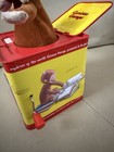 Nm Curious George Jack In The Box Tin Musical Pop Goes The Weasel Schylling Kids