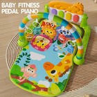 Infant Play Mat With Kick And Play Piano Gym  Baby Fitness Pedal Piano And Light