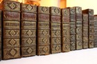 17th-century Antique Book - Decorative Leather Binding - Antiquarian Book 1600s
