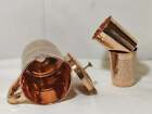 100  Pure Copper Jug Pitcher With Lid And 2 Tumbler Embossed Finished