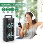 Bluetooth Karaoke Machine Wireless Portable Karaoke Music Player W  Microphone