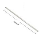 4 Pack Glass Stirring Rods 10  Round Ends For Science Education  Lab And Kitchen