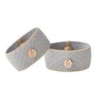 Acupressure Relief Band - Cartagena Collection  Large 6 75 -7 5   Blue camel gol