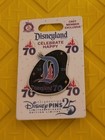    disneyland 70th Anniversary    celebrate Happy  d     cast Exclusive Sold Out Pin