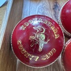 Six Unused Red Cricket Balls Ready For Play 5 Adult 5 5 Oz One Youth Kookabura