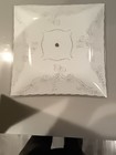 Vintage Ceiling Light Glass Shade Frosted Scroll Vine Design  13 75    Square
