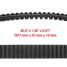 59011-1077 Drive Aramid Belt For Kawasaki Mule 3000 3010 Kaf620 2001-2008