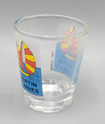 Smtc Shot Glass St Martin West Indies Sailboat Vintage 1990