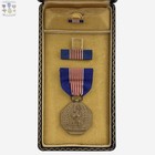 Wwii Army Soldier   s Medal Slot Brooch Ribbon Bar Lapel Pin Case Ww2