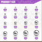 330pcs 16 Size 1mm 2mm 2 5mm 3mm 3 5mm 4mm 4 5mm 5mm 5 5mm 6mm 7mm 8mm 9mm 10mm