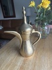  Vintage Arabic Islamic Bedouin Brass Dallah  Tea  Coffee Pot 