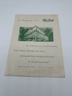 1957 Program For The Common Glory Play At Matoaka Lake Amphitheatre