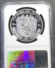 1967 Panama Silver 1 Balboa Vasco Nunez Ngc Pf 68 Ultra Cameo Rare Gem Beauty