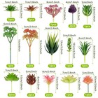20 22 Pack Artificial Succulents Plants Unpotted Fake Succulents For Home Office