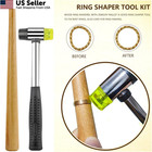 Ring Sizer Measuring Tool Kit Mandrel Sizing Finger Colorful 