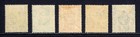 Kut     Scott 1 5     1921 Kgv East Africa Issue  Mult  Script Ca Wmk     Mh     Scv  34