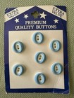 Vintage Extra Value Premium Quality Buttons  7 Buttons Per Set - 6 Sets