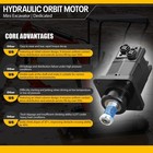 Hydraulic Drive Motor  Suitable For 1 0-1 5 Ton Excavators Manufactured In China