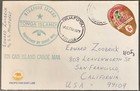 1975 Tonga  304 Tin Can Mail S s  Monterey Cover To Us  d