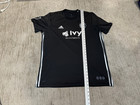 Sporting Kansas City Jersey Mens Extra Large Xl Kit Shirt Black 2018 Away Adidas