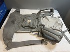 Ergobaby Omni 360 Baby Carrier Gray Striped Cotton Multi-position Buckle