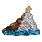 Old World Christmas Otter With Pup Glass Ornament For Holiday Tree