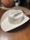 Kendalls  Western Hat  Ivory white  Show Ring  By Greeley Hat Works  7 1 8