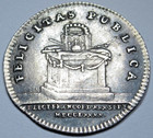 1790 Frankfurt Germany Pattern Leopold Coronation Ducat Silver 1700 s Coin