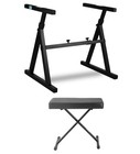 Knox Gear Heavy   duty Z   style Keyboard Stand     Black