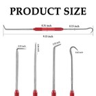 2pcs Carbonsteel Hook Tool And Pick Set double End Pick And Hook Set Auxiliary