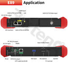 Rsrteng E89 4k 8inch Ip Camera Cctv Tester 8mp Ahd Cvi Tvi Hi-poe Cable Test Sfp