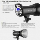 800w 2x Godox Sk400ii 400w 2 4g Studio Flash Strobe Light Head xpro-s F Photo