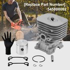 Full Cylinder Piston Kit 545008082 For Husqvarna 130c 130l 330lk W  Seals