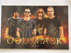 Godsmack Signed Poster All 4 Members 