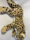 Fao Schwartz Cheetah Leopard Plush Stuffed Animal Vintage Tagged 27    Cat