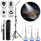 Portable Telescopic Camping Light Outdoor Led Work Light Lamp Tripod Stand Light