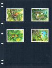  14 00 Scott Value - 1989 Cook Isl  Birds 4 S s Pacific Ocean Mnh Nh Umm