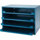 Steel Slide-drawer Cabinet Frame  4 Slide-out Racks  12 5  D X 20 5  W X 14 6  H