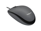 Logitech 910-001601 Corded Mouse M100 - Grey