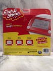 Etch A Sketch Red Drawing Toy Original Magic Screen Draw   Shake To Erase New