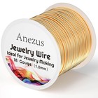 18 Gauge Jewelry Wire For Jewelry Making  Tarnish Resistant Copper Beading Wi   