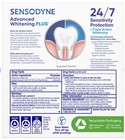 Sensodyne Advanced Whitening Toothpaste  6 5 Ounce  4 Count  New
