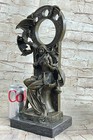 Bronze Sculpture Museum Quality Heavy Statue Marble Base Figurine Figure