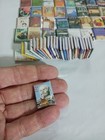 Miniature Dollhouse Books  100 Little Tiny Mini Book Lot  1 12 Scale  So Cute 
